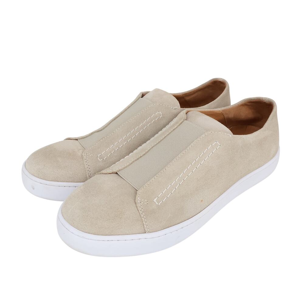 Garnet Hill Zora Leather Suede Slip-On Sneaker Size 41 US 10